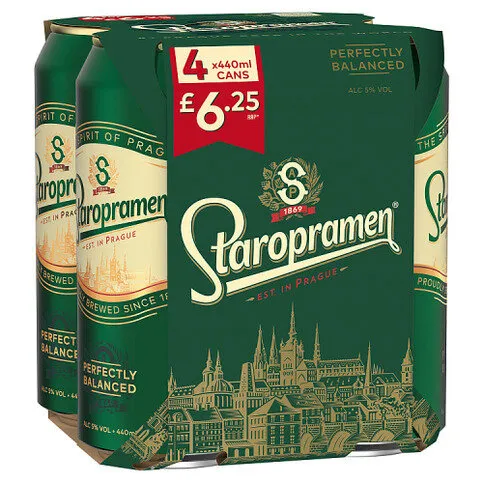 Staropramen 4 x 440ml