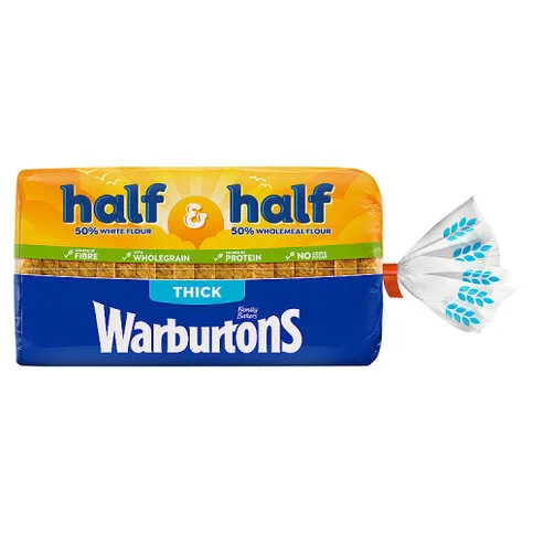 Warburtons Thick Half & Half 800g