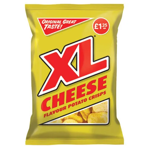 XL Cheese Flavour Potato Crisps 65g