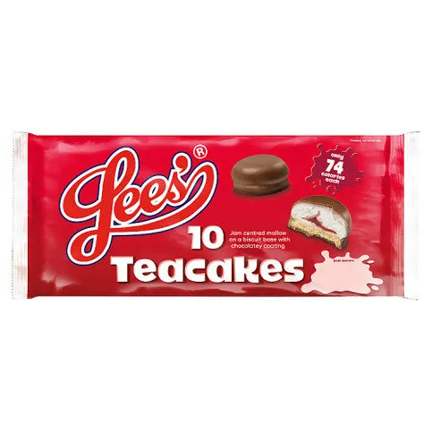 Lees' 10 Teacakes 173g