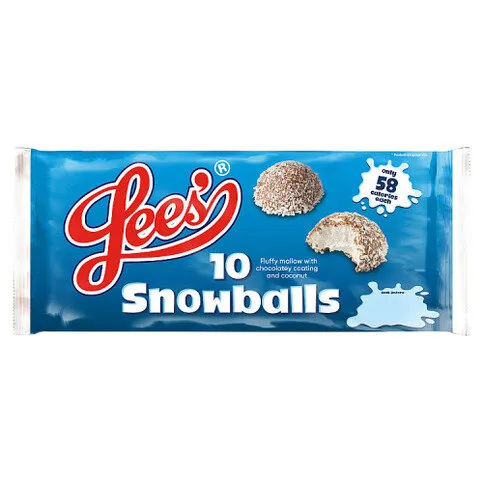 Lees' 10 Snowballs 130g