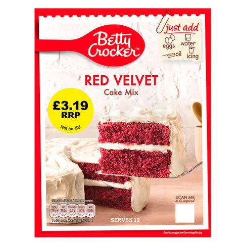 Betty Crocker Red Velvet Cake Mix 425g