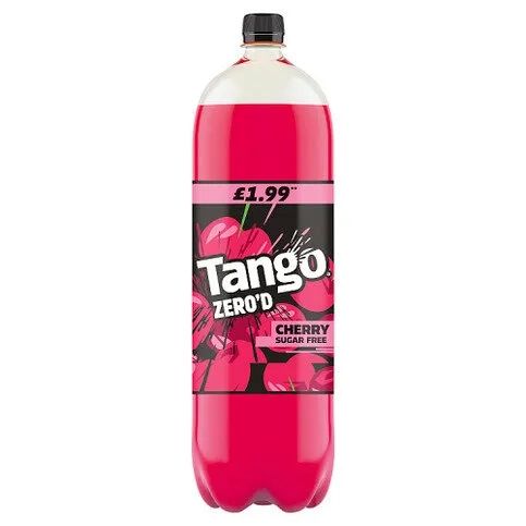 Tango Zero'd Sugar Free Cherry 2L