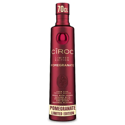 Cîroc Pomegranate Flavoured Vodka 37.5% vol 70cl Bottle