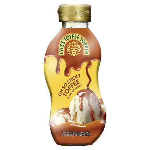 Lyle's Toffee Topper Oh So Sticky Toffee Flavour Sauce 325g
