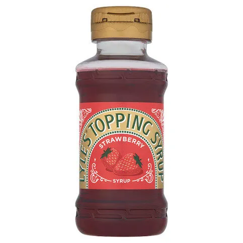 Lyle's Topping Syrup Strawberry 325g