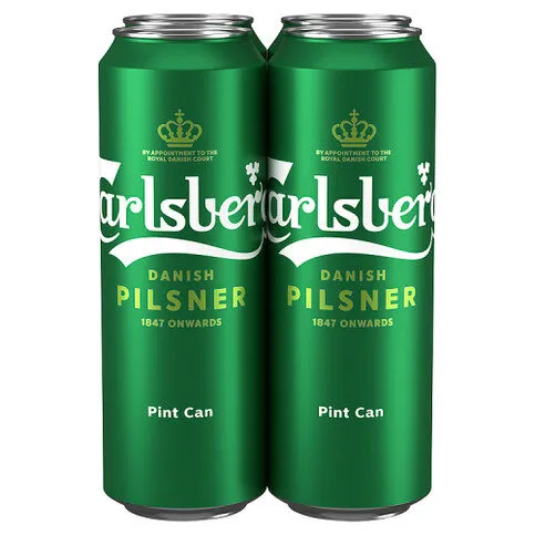 Carlsberg Danish Pilsner 4 x 568ml