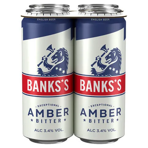 Banks's Exceptional Amber Bitter 4 x 500ml