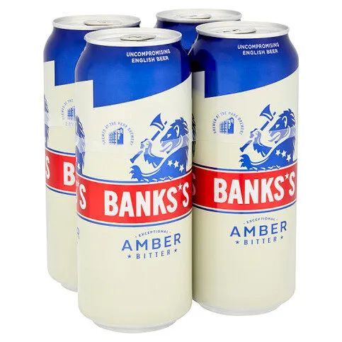 Banks's Exceptional Amber Bitter 4 x 500ml