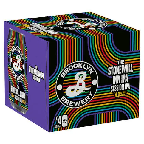 Brooklyn Brewery The Stonewall Inn IPA Session IPA (4 x 330ml)
