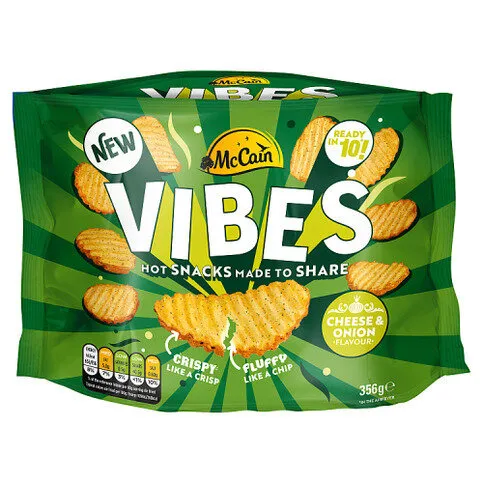 McCain Vibes Cheese & Onion Flavour 356g