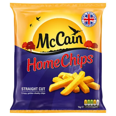 McCain Home Chips Straight Cut 1kg