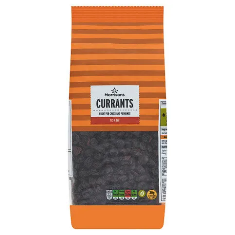 Morrisons Currants 500g