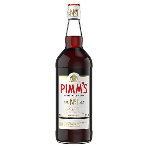 Pimm's Original No. 1 Cup Gin Based Liqueur 22% vol 1L Bottle