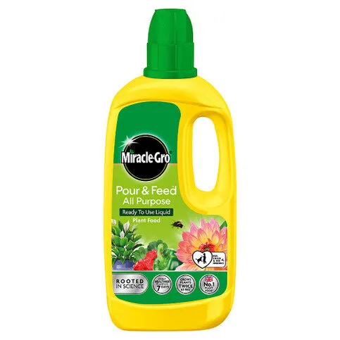Miracle-Gro Pour & Feed All Purpose Ready to Use Liquid Plant Food 1 Litre