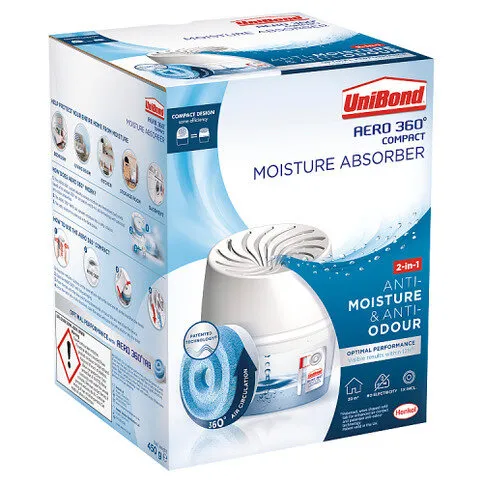UniBond Aero 360° Compact Moisture Absorber 450g