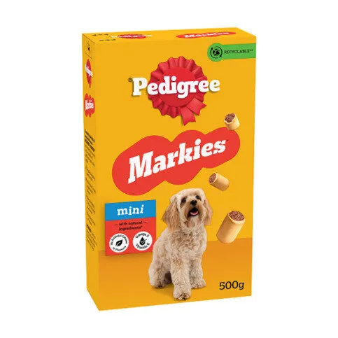 PEDIGREE MARKIES Biscuits Mini Dog Treats 500g