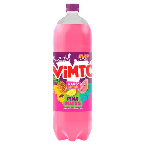 Vimto Fans' Edition Pineapple & Guava Flavour 2 litre