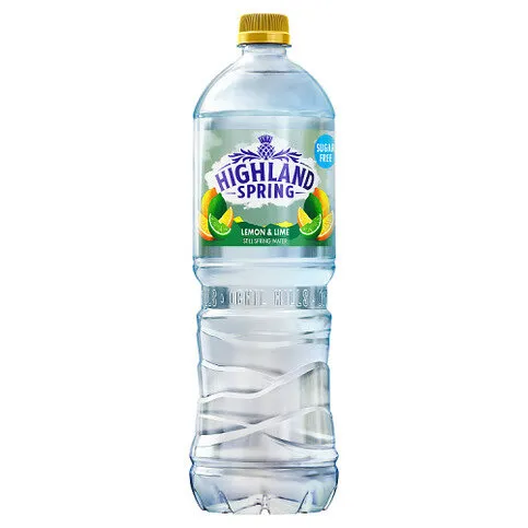 Highland Spring Lemon & Lime Still Flavoured Spring Water 1.25L