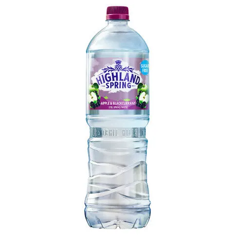 Highland Spring Apple & Blackcurrant Still Flavoured Spring Water 1.25L