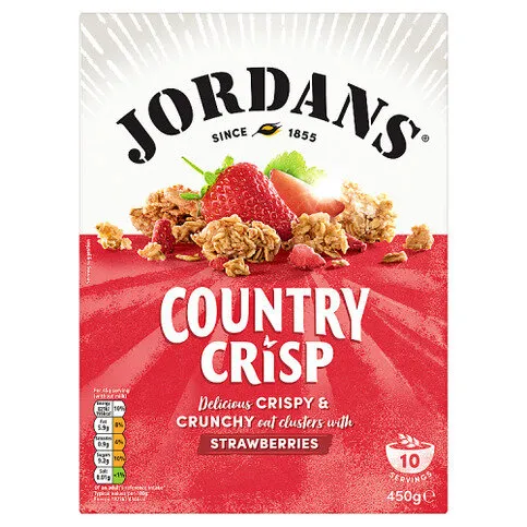 Jordans Strawberries Country Crisp 450g