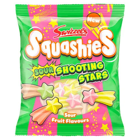 Swizzels Sour Fruit Flavours Squashies 100g