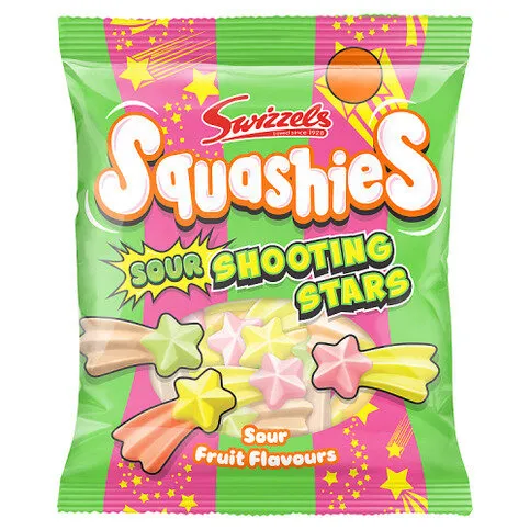 Swizzels Sour Fruit Flavours Squashies 100g