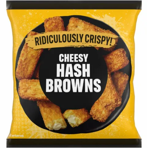 Iceland Cheesy Hash Browns 600g