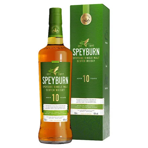 Speyburn Aged 10 Years Speyside Single Malt Scotch Whisky 70cl