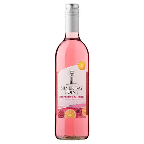 Silver Bay Point Raspberry & Lemon 75cl