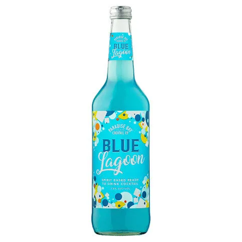Paradise Bay Cocktail Co Blue Lagoon 70cl