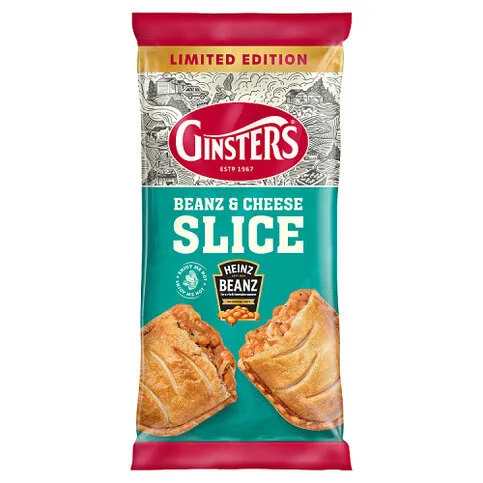 Ginsters Limited Edition Beanz & Cheese Slice 170g