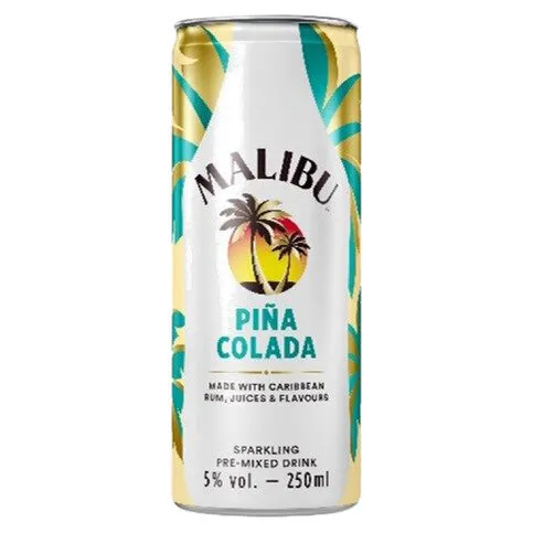 Malibu Piña Colada Cocktail 250ml