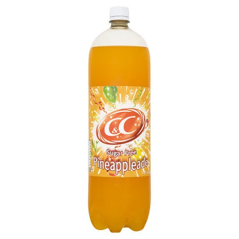 C&C Pineappleade Sugar Free 2L