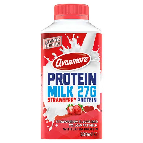Avonmore Limited Edition Protein Milk Strawberry 500ml