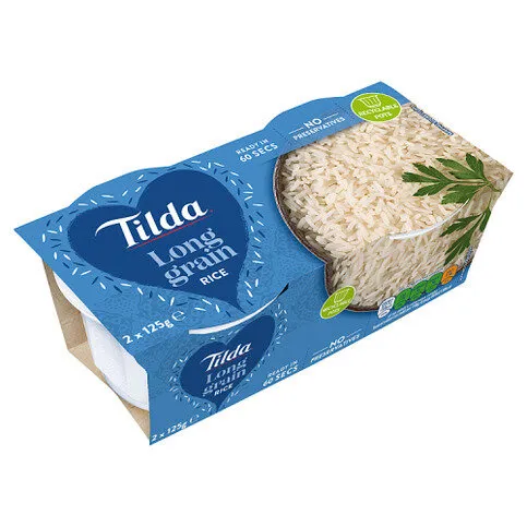 Tilda Long Grain Rice 2 x 125g