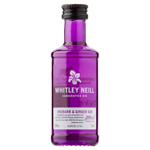 Whitley Neill Rhubarb & Ginger Gin 5cl