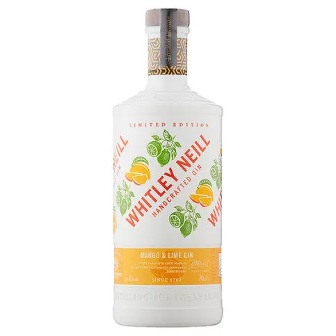 Whitley Neill Limited Edition Mango & Lime Handcrafted Gin 70cl
