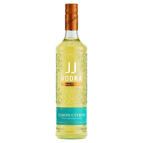 JJ Whitley Handcrafted Lemon Citron Vodka Mix Spirit Drink 70cl