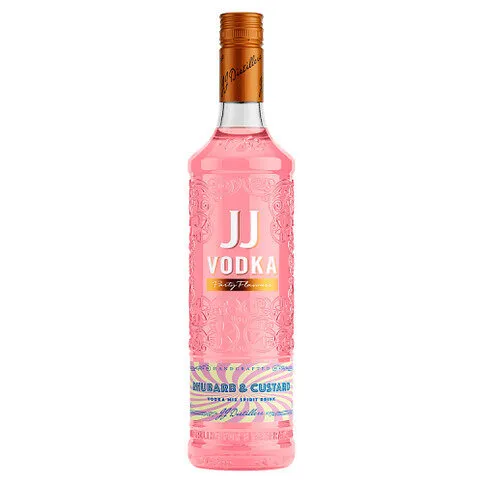 JJ Rhubarb & Custard Vodka Mix Spirit Drink 70cl