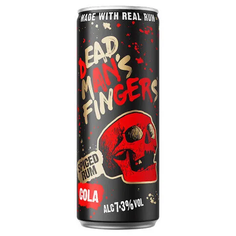 Dead Man's Fingers Spiced Rum Cola 250ml