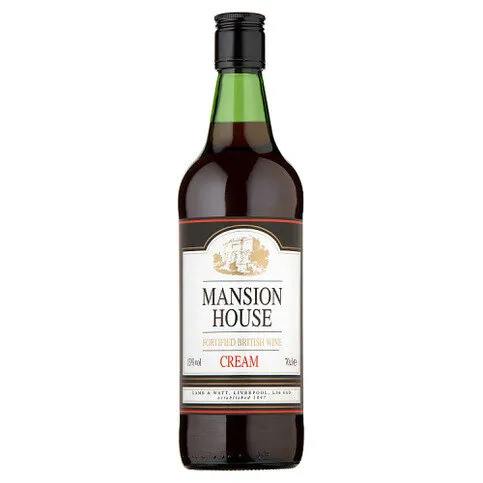 Mansion House Fortified British Wine Cream 70cl