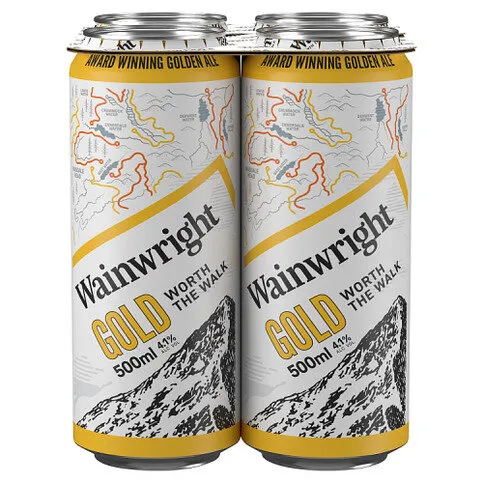 Wainwright Golden Ale Beer 4 x 500ml Cans