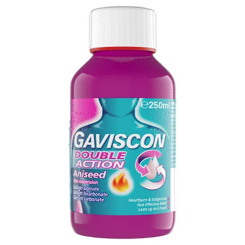 Gaviscon Double Action Aniseed Oral Suspension 250ml