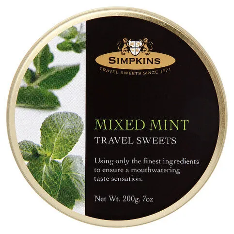 Simpkins Mixed Mint Travel Sweets 200g