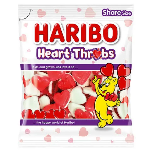 HARIBO Heart Throbs 160g
