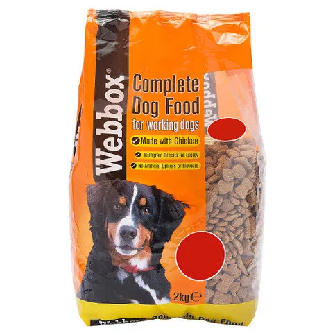 Webbox Complete Dog Food for Working Dogs 2kg