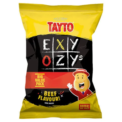 Tayto Beef Flavour Corn Snacks 60g