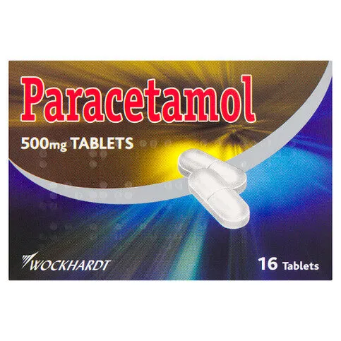 Wockhardt 16 500mg Paracetamol Tablets
