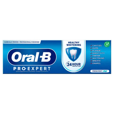 Oral-B Pro-Expert Healthy Whitening Toothpaste 75ml